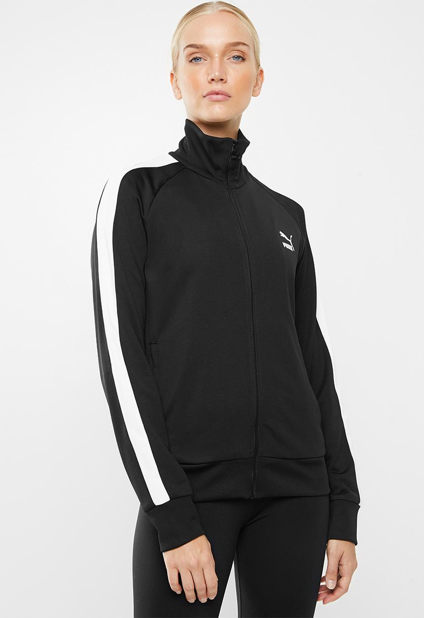 PUMA - Classic zip up track jacket - black