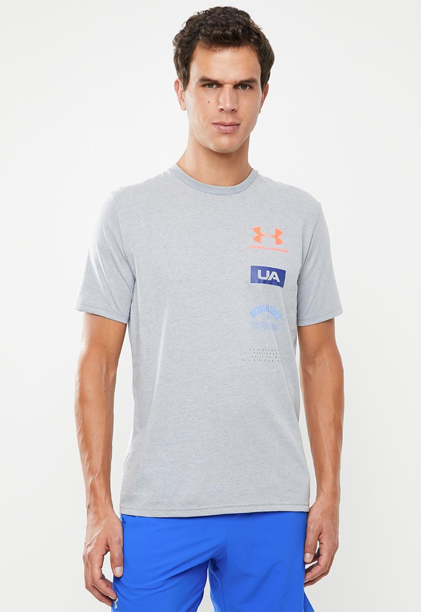 Under Armour - Originators back tee - grey