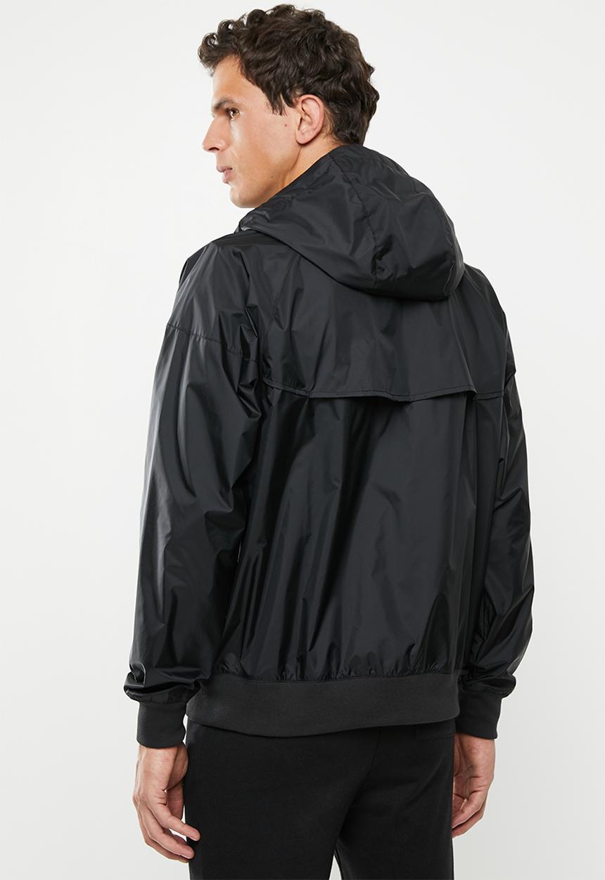 Nike - Nike sportswear wind resistant hooded jacket - black