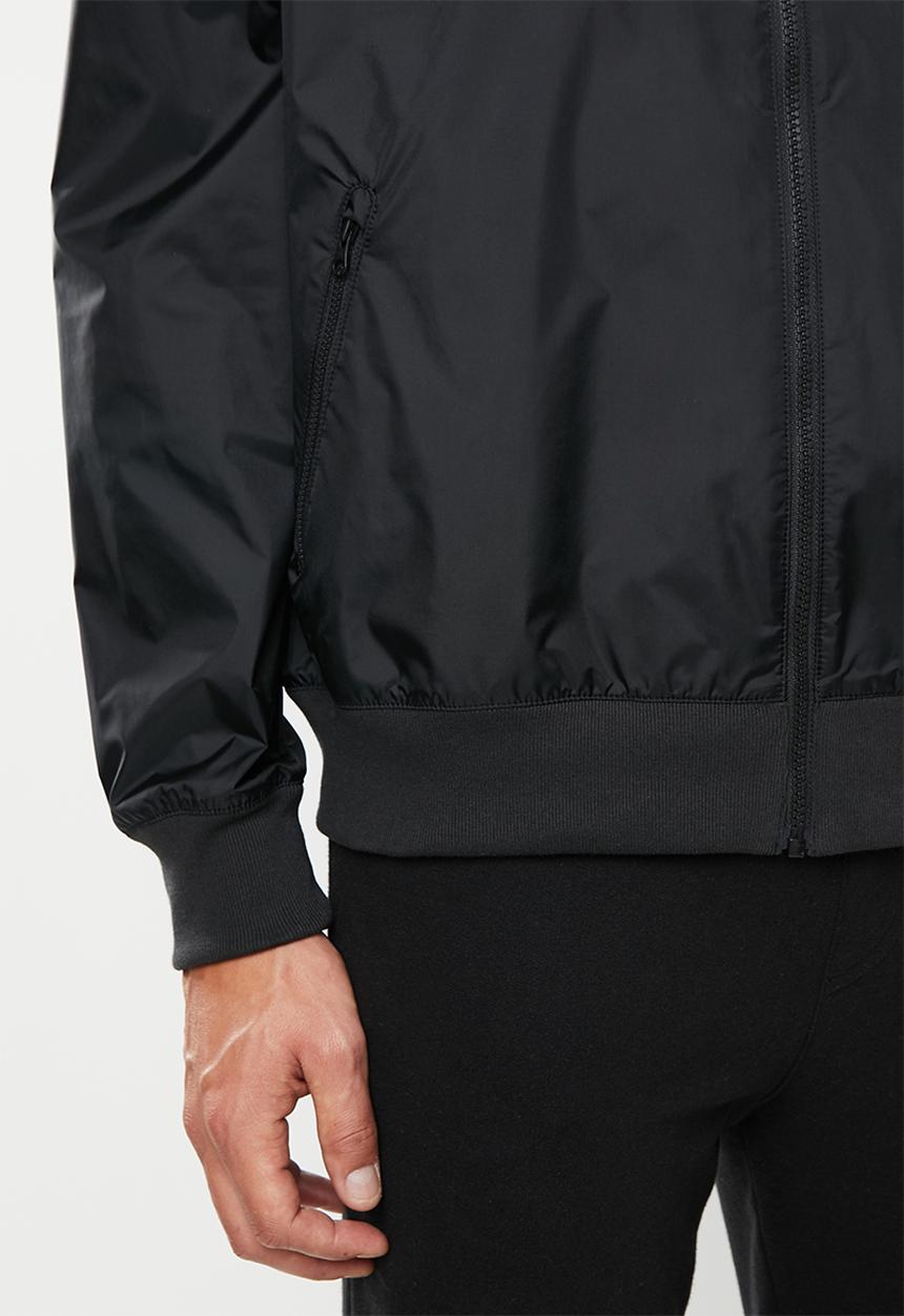 Nike - Nike sportswear wind resistant hooded jacket - black