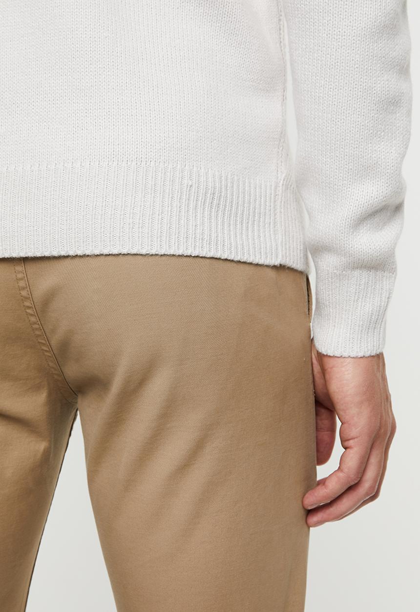 Brave Soul - Bernsen knitwear crew - neutral