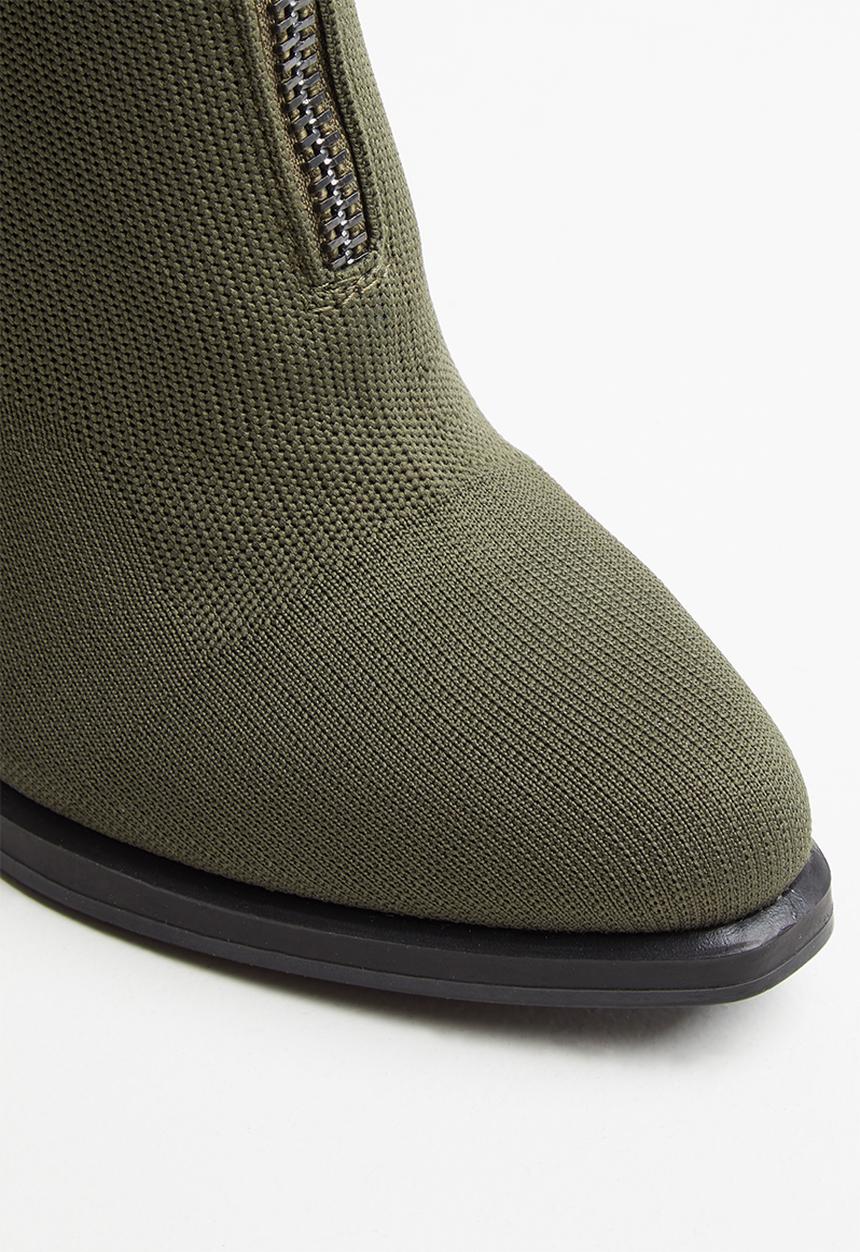 G-STAR - Strett heel boot - green 