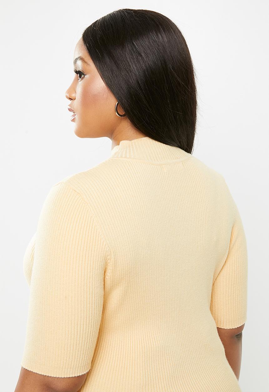 Glamorous - Plus high neck knit - neutral