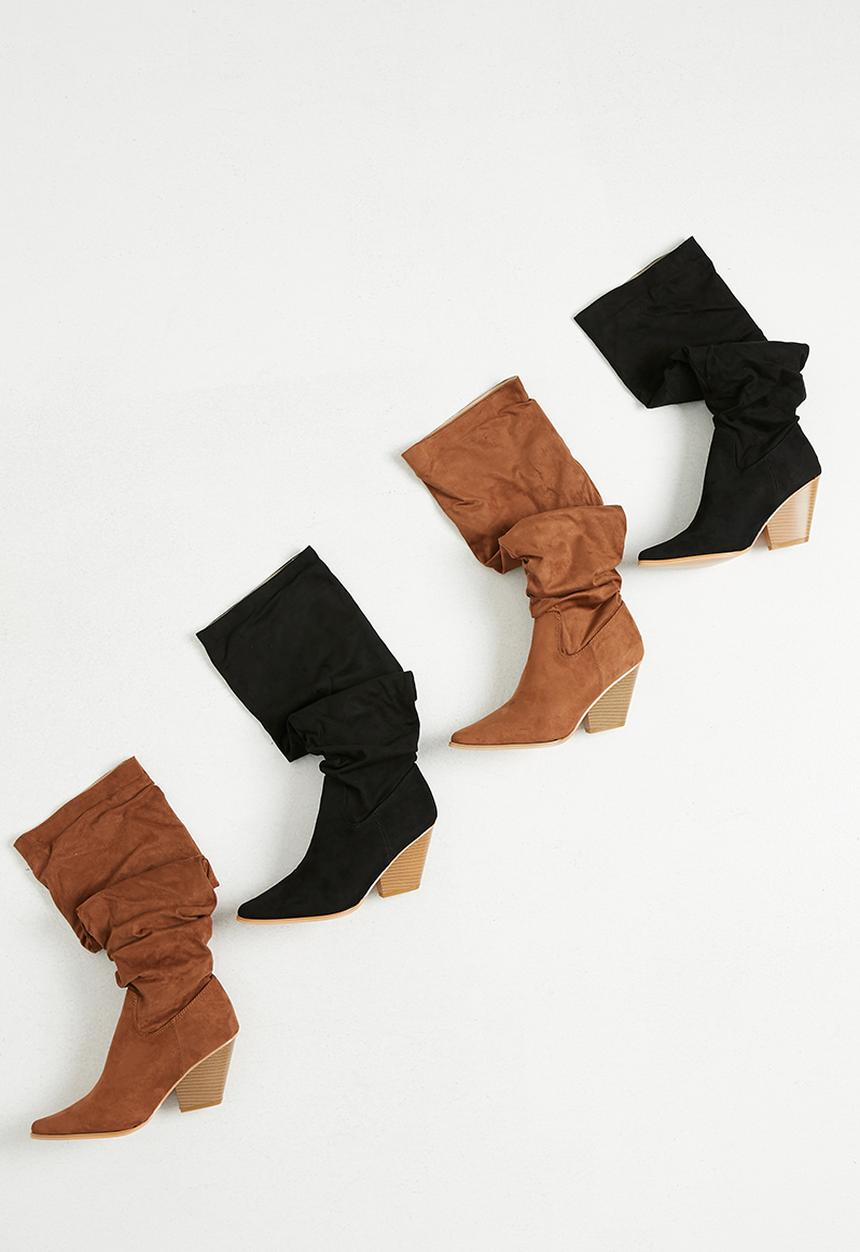 Public Desire - Cody western boot - black