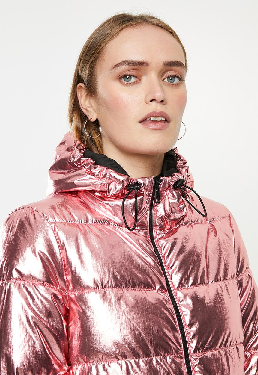 ONLY - Ella metallic jacket - pink