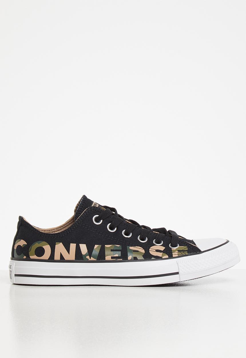 Converse - Chuck Taylor All Star canvas wordmark 4.0 y ox  - black/multi