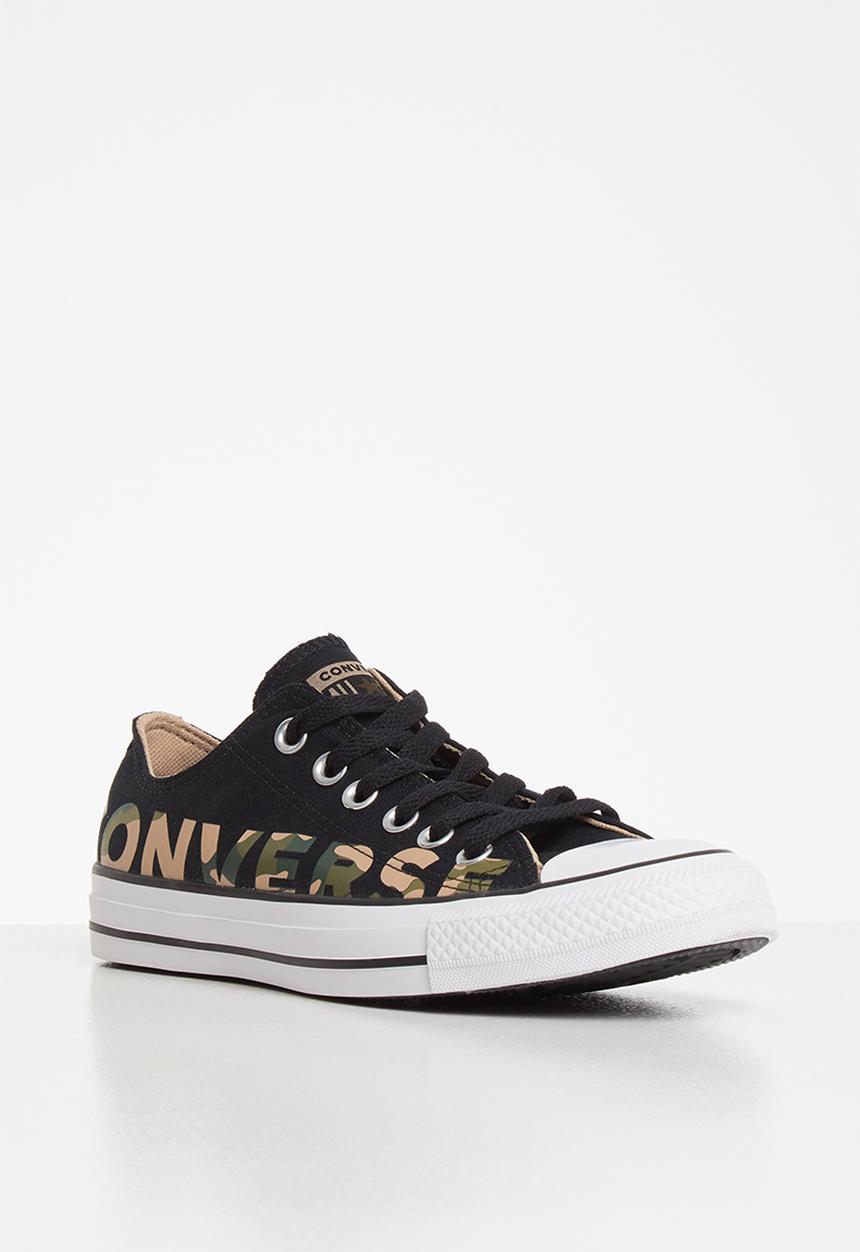 Converse - Chuck Taylor All Star canvas wordmark 4.0 y ox  - black/multi