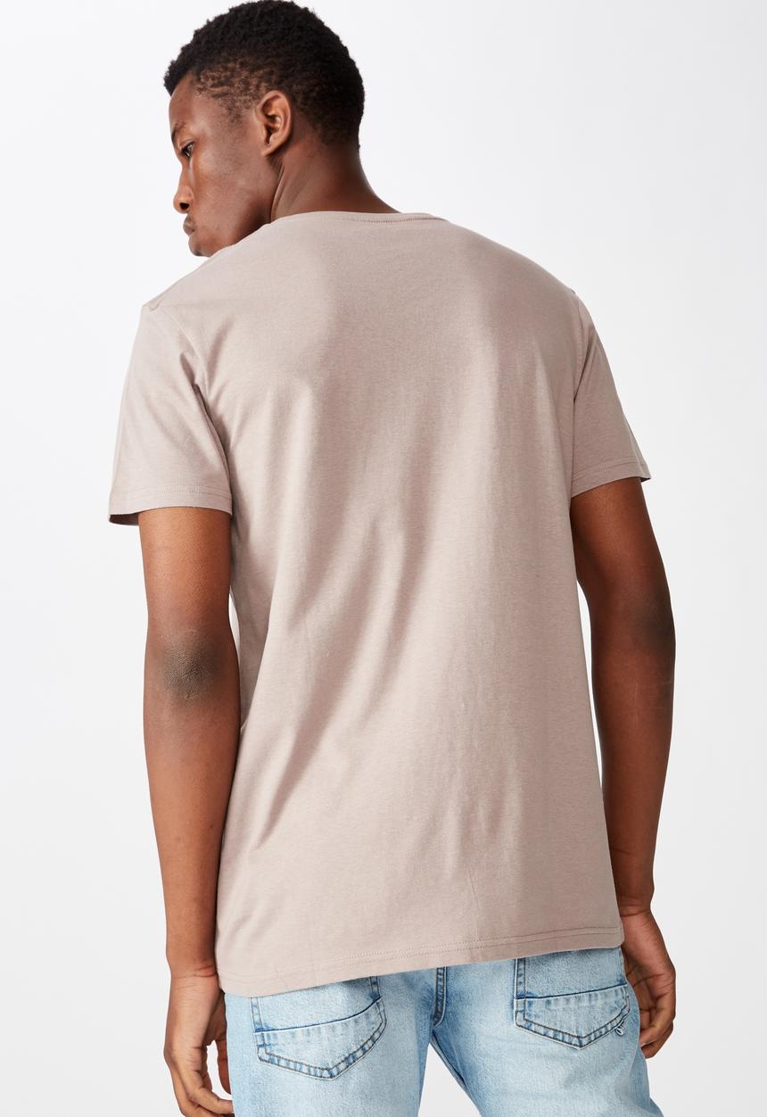 Cotton On - Essential vee neck  - dusk