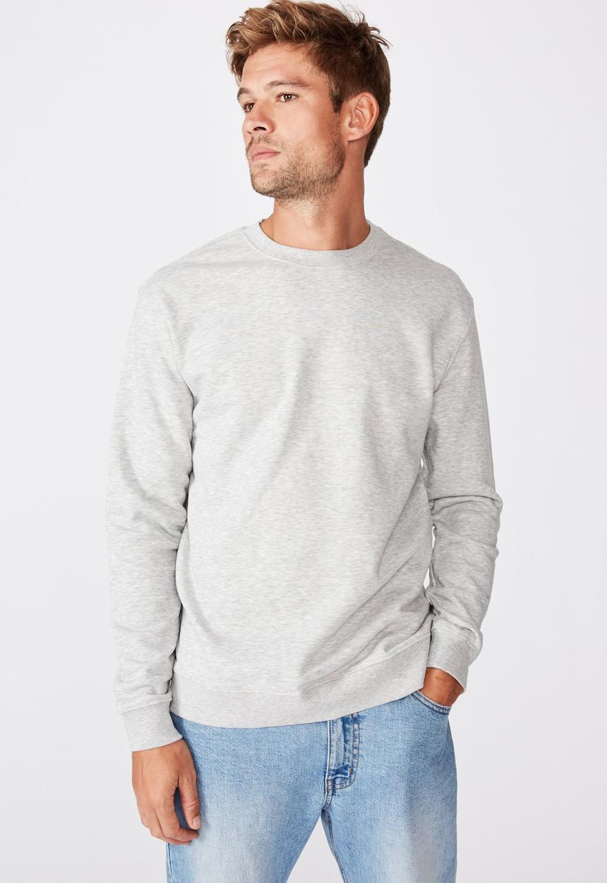 Cotton On - Essential crew fleece - grey