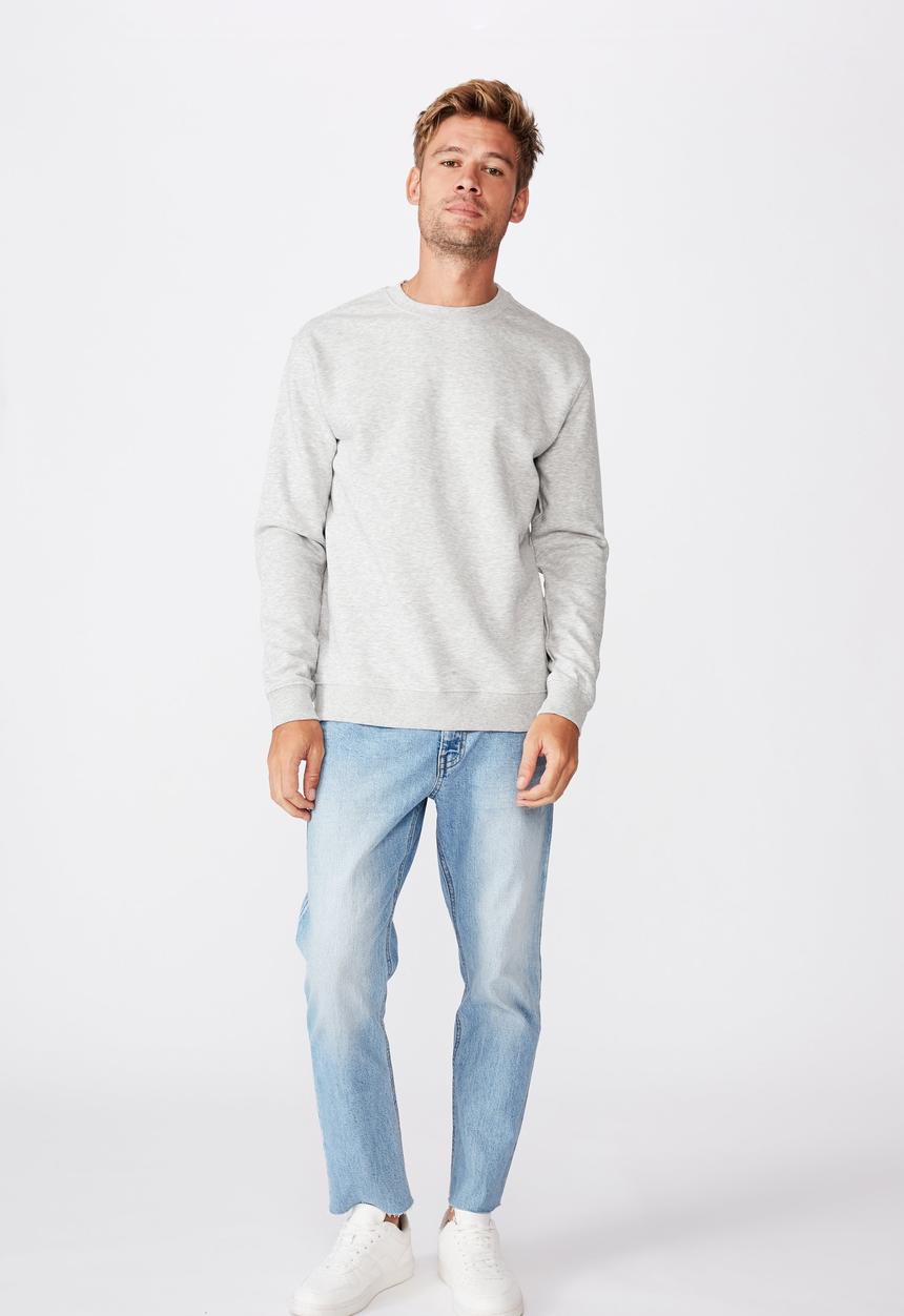 Cotton On - Essential crew fleece - grey