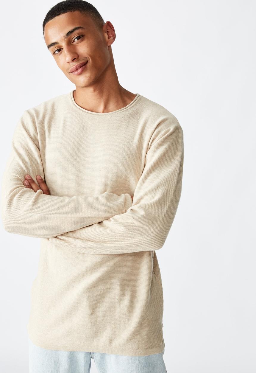 Cotton On - Fine gauge knit - cream 