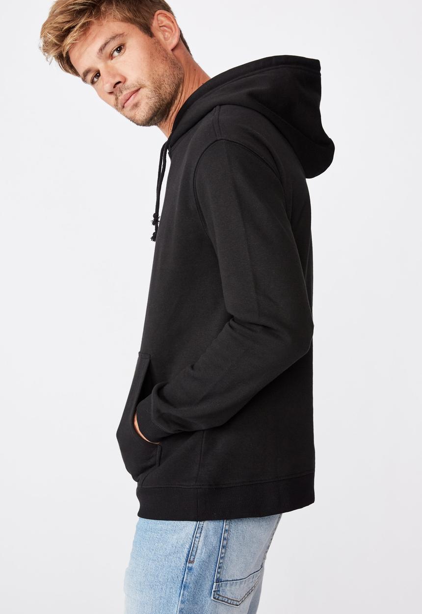 Cotton On - Essential fleece pullover - black