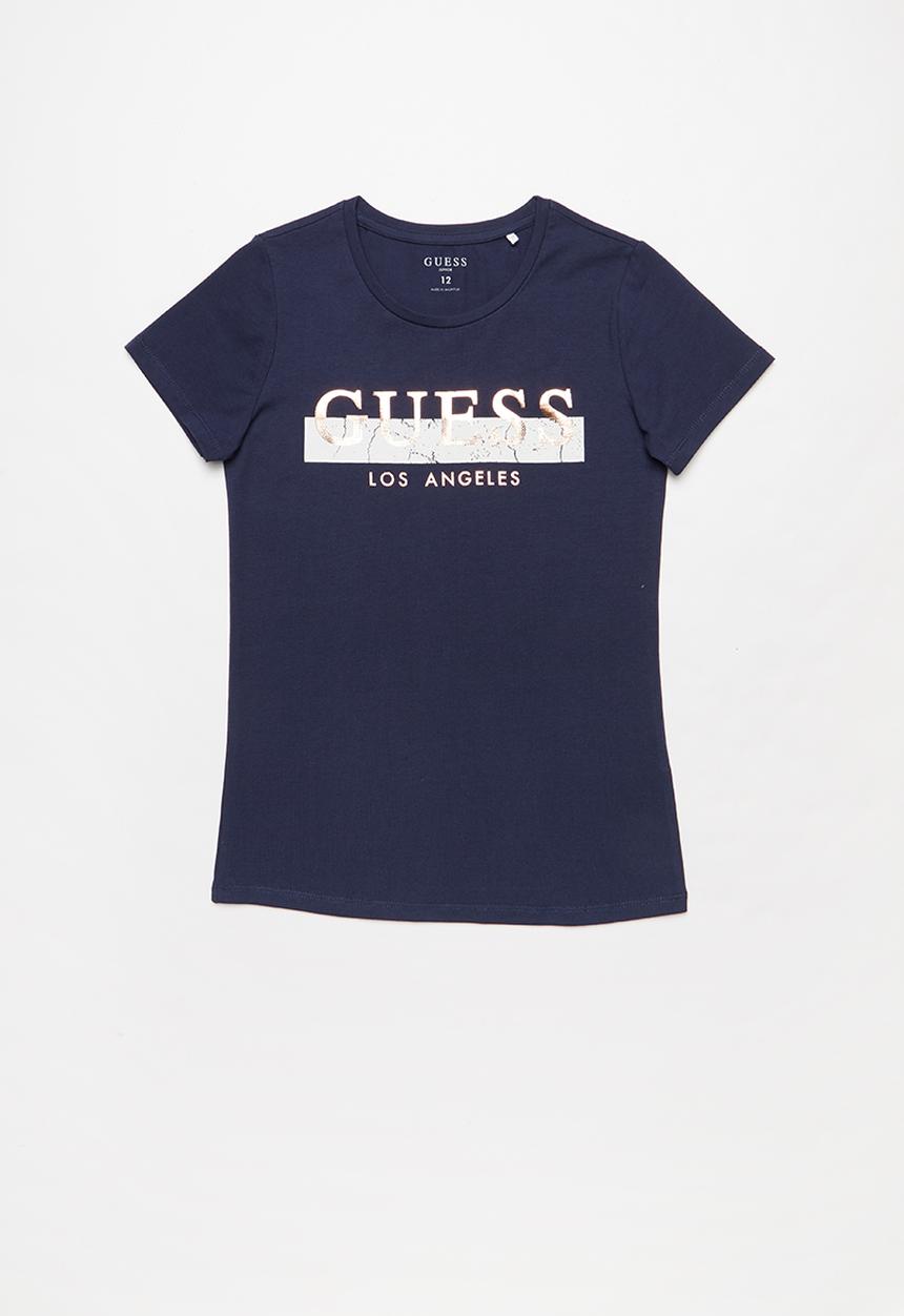 GUESS - Short sleeve ariel tee - navy