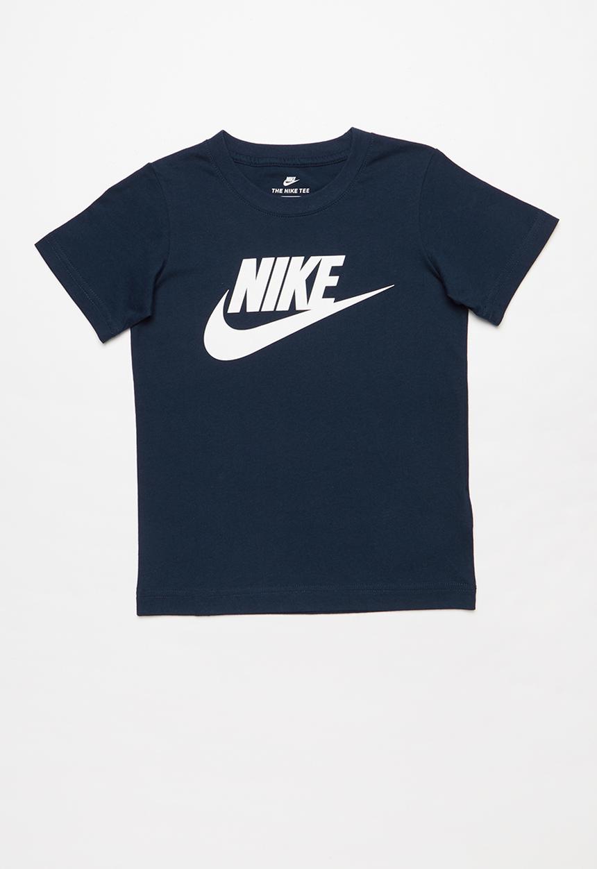 Nike - Nike kids futura short sleeve tee - navy & white 