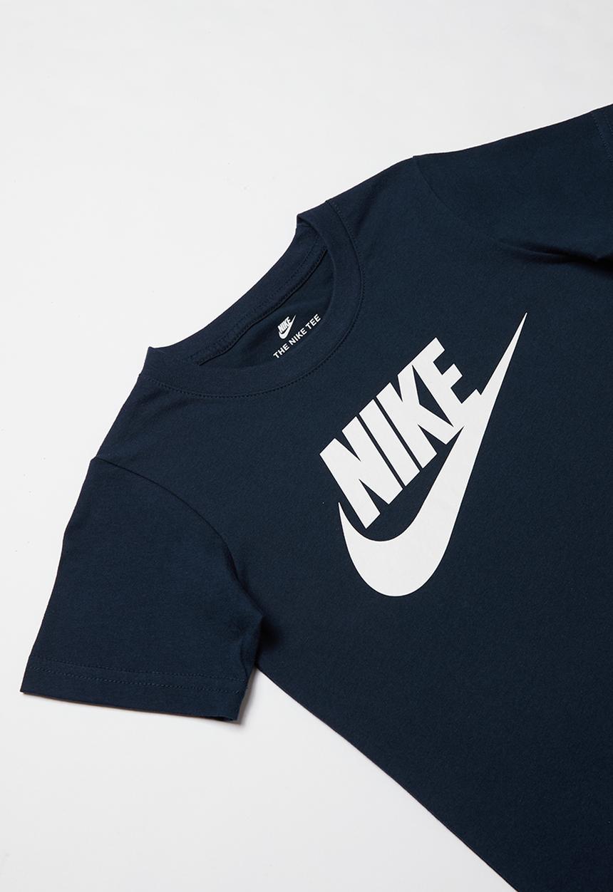 Nike - Nike kids futura short sleeve tee - navy & white 