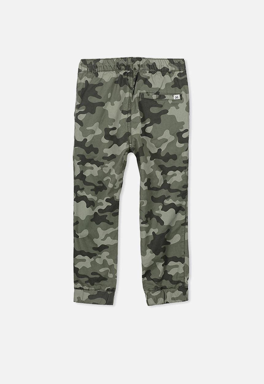 Cotton On - Logan cuffed pant - khaki