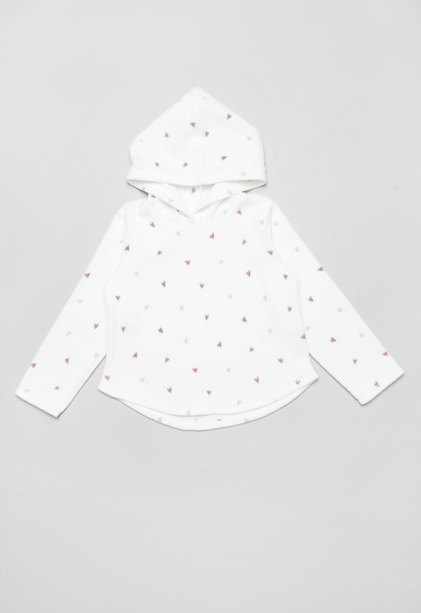 Pop Candy - 2 pack love everyday hoodies - pink & white 