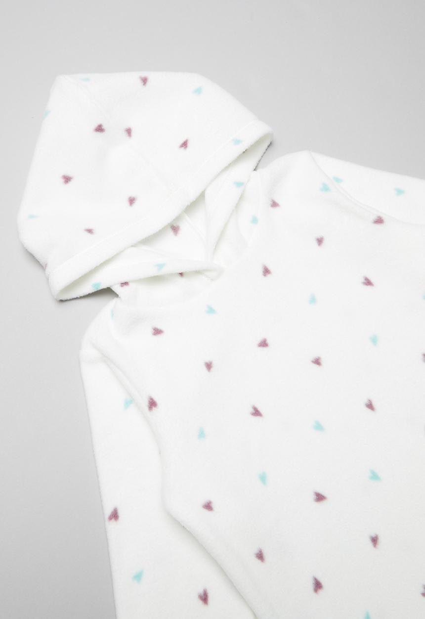Pop Candy - 2 pack love everyday hoodies - pink & white 