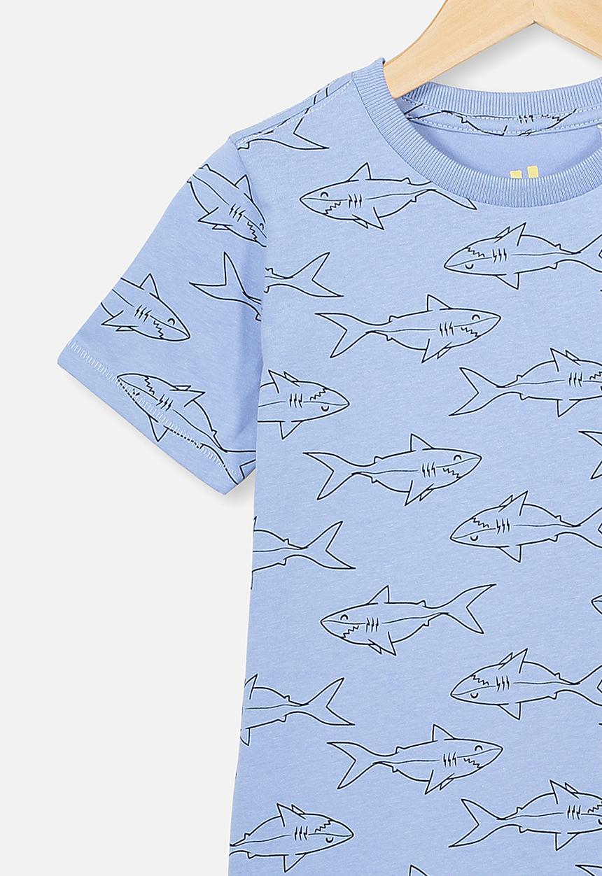 Cotton On - Max short sleeve tee - blue