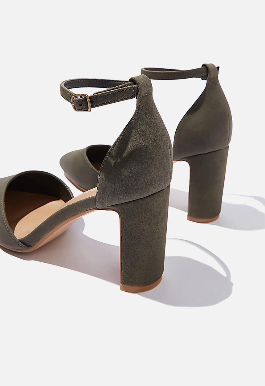 Cotton On - Jeanne closed toe heel - khaki