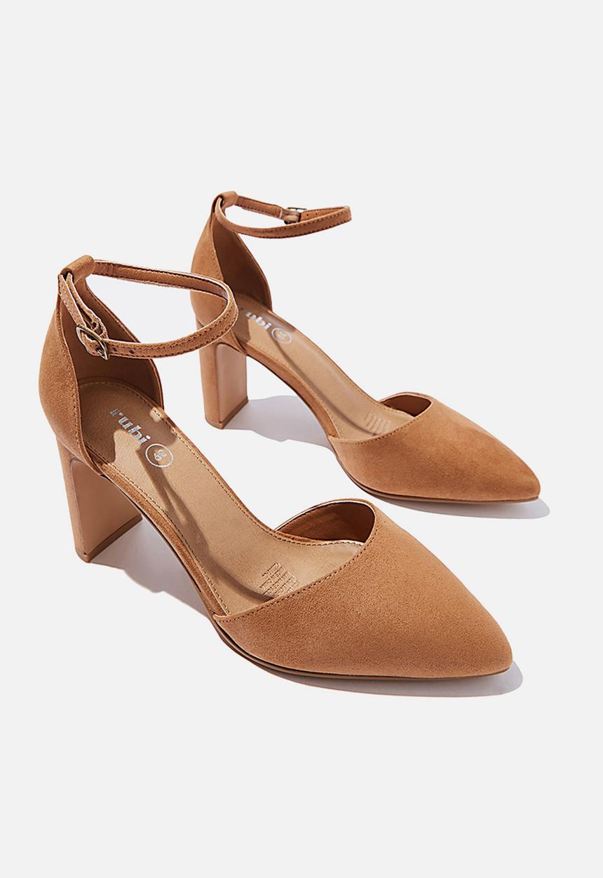 Cotton On - Jeanne closed toe heel - tan