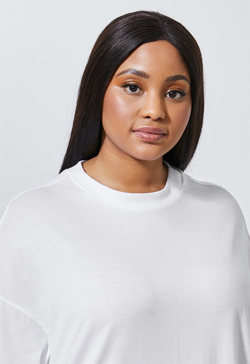 Superbalist - T-shirt dress - white