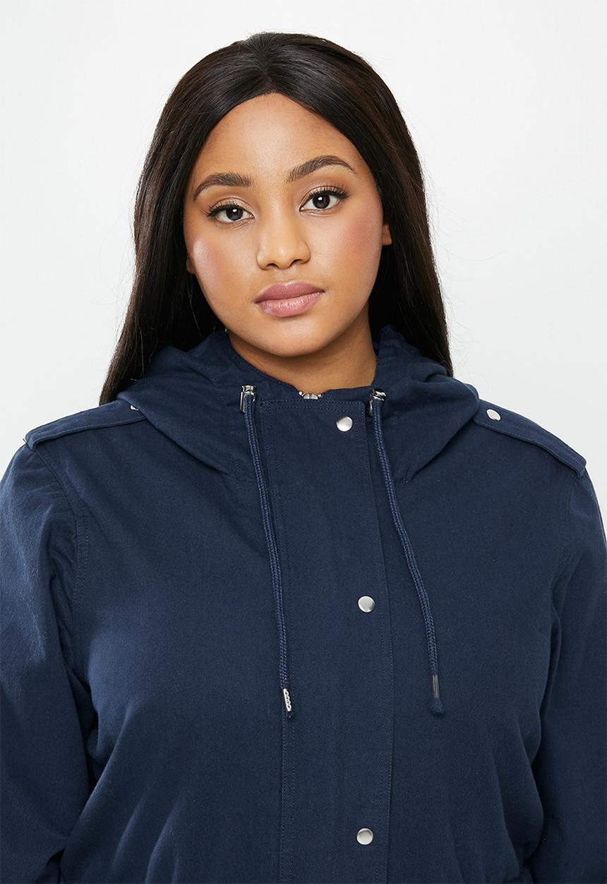JUNAROSE - Newspin parka - blue 