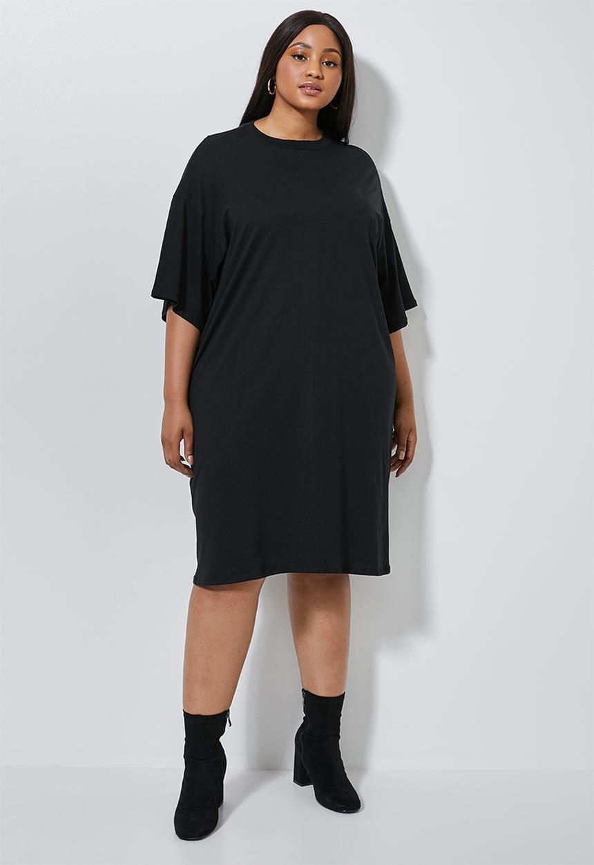 Superbalist - T-shirt dress - black