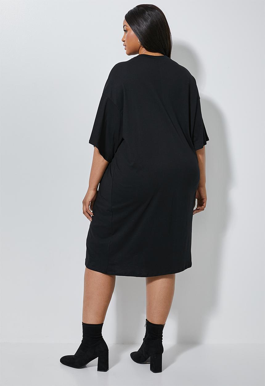 Superbalist - T-shirt dress - black