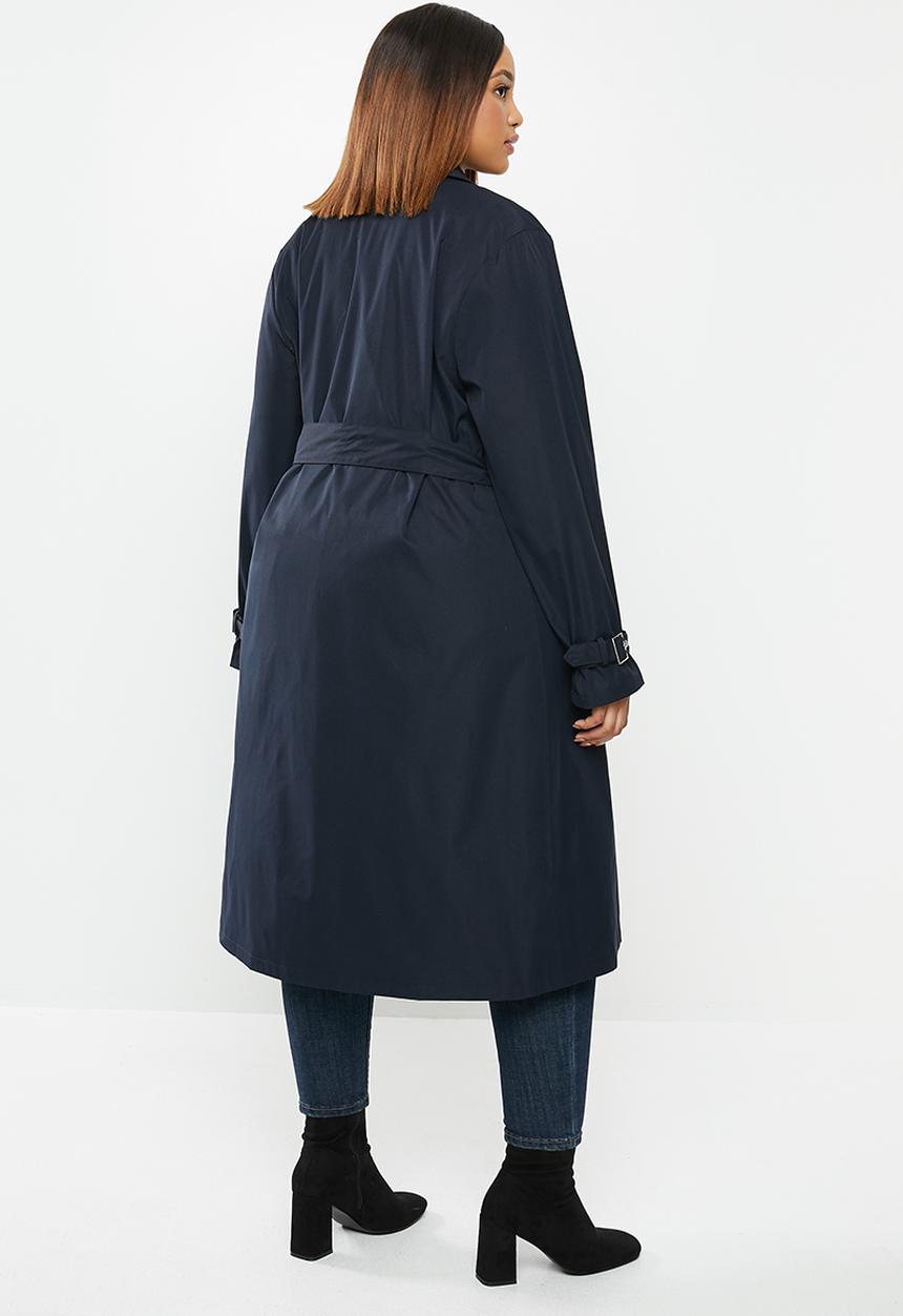 edit Plus - Classic trench coat - navy