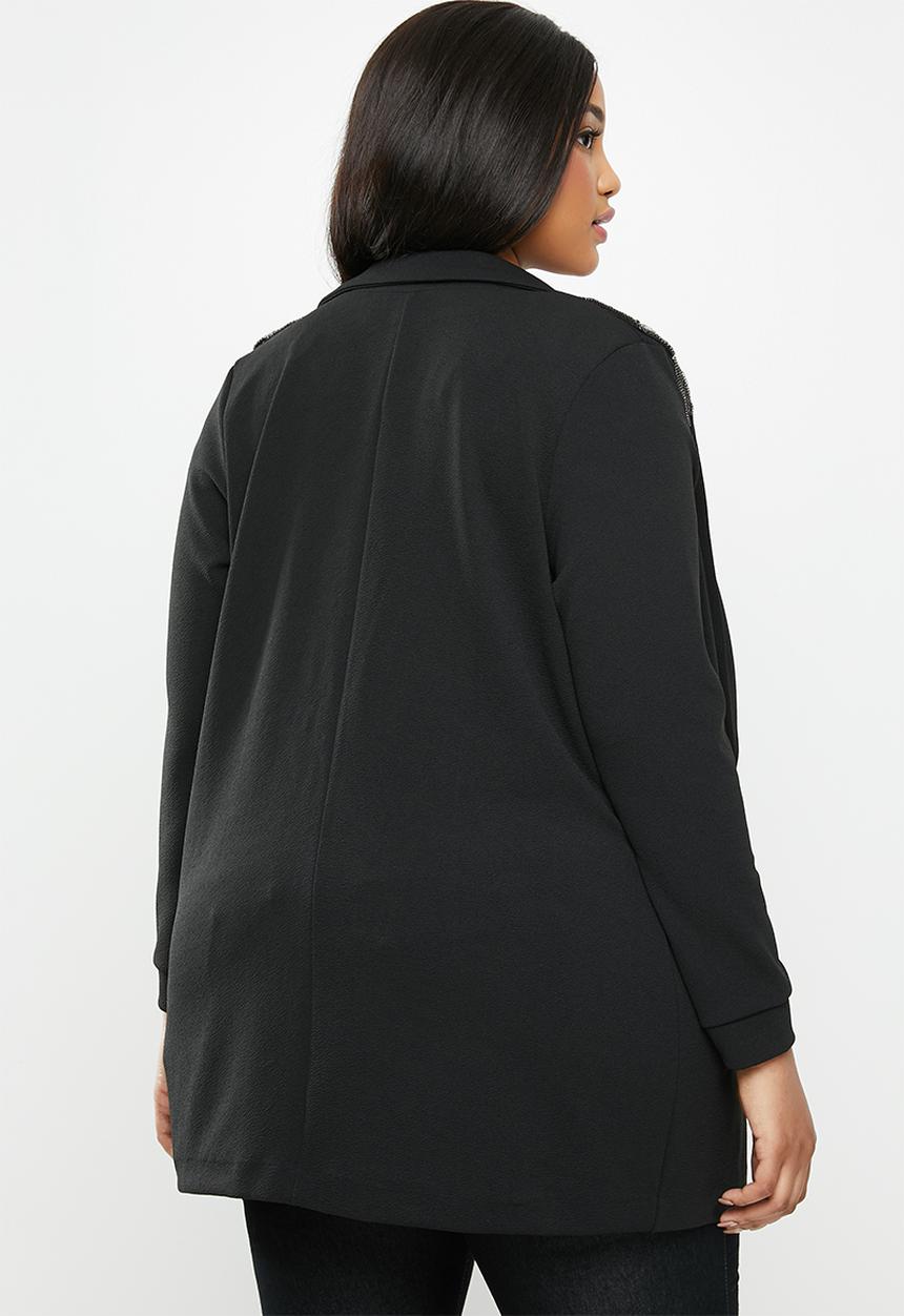 JUNAROSE - Agina blazer - black
