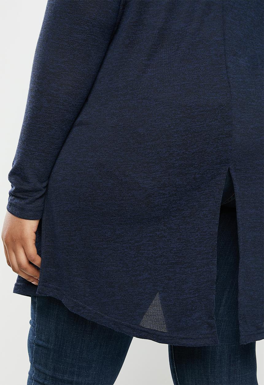 JUNAROSE - Dessie knit cardi - navy 