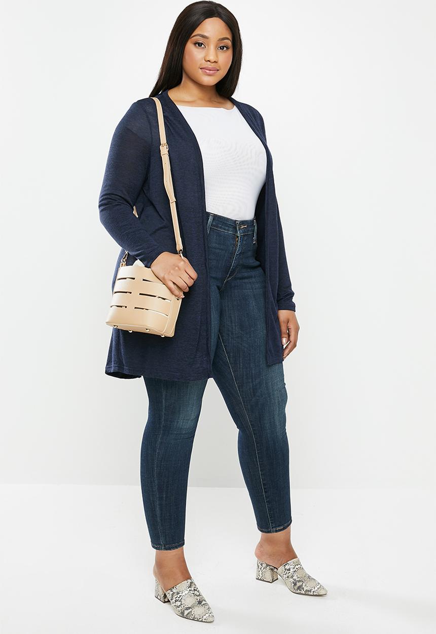 JUNAROSE - Dessie knit cardi - navy 