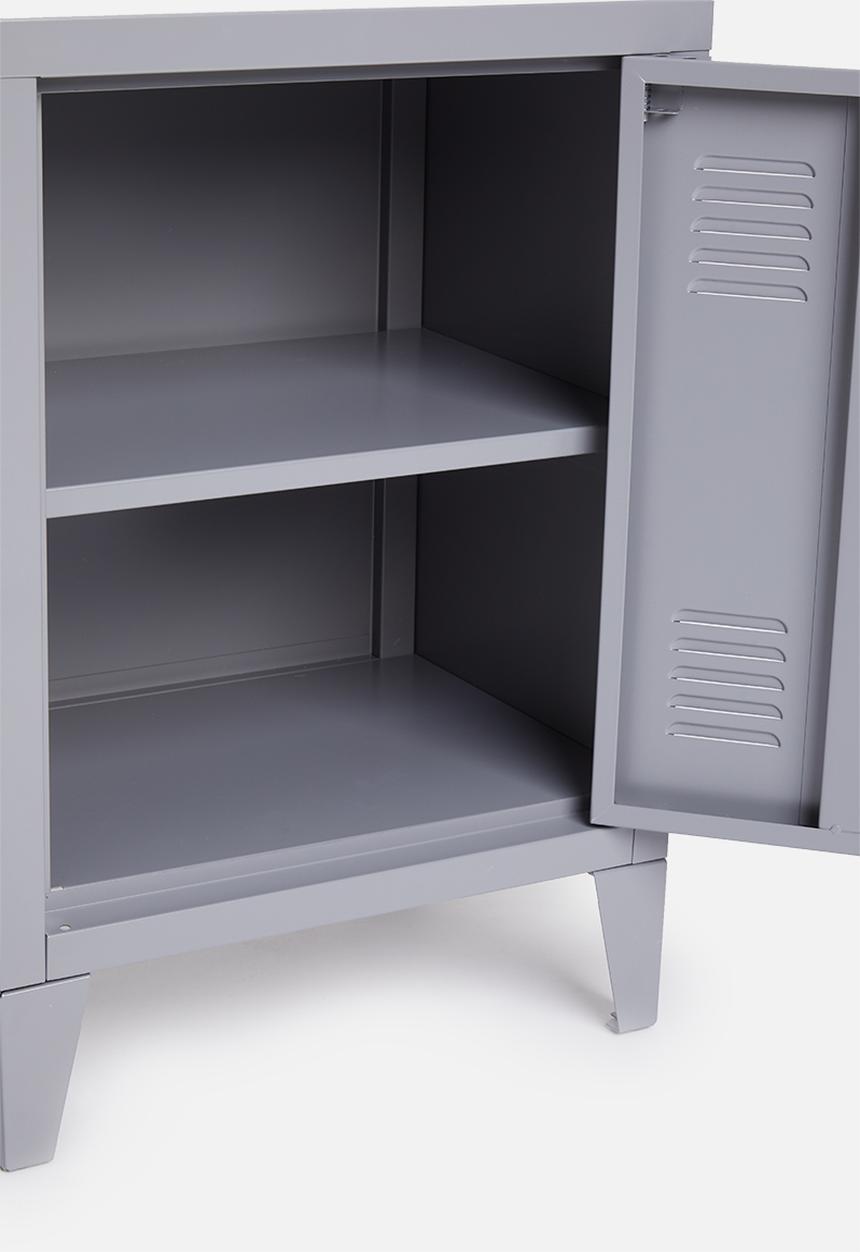 Basics - Graves bedside table - grey