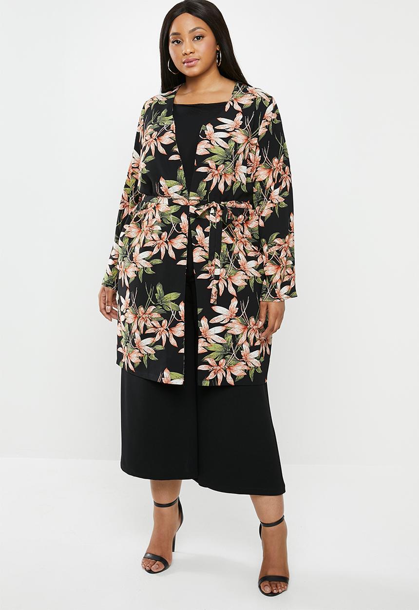 Carmakoma - Plus luxcam long sleeve cozigan - multi 