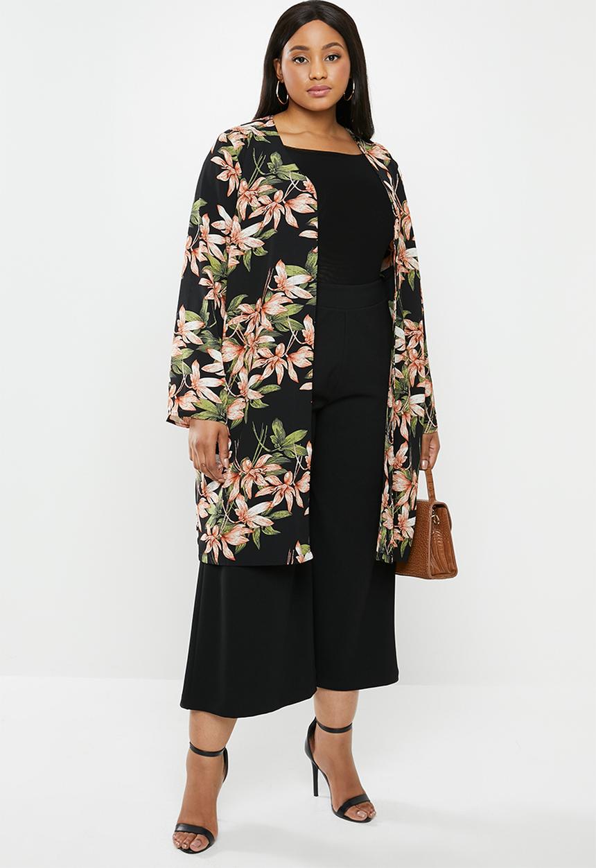 Carmakoma - Plus luxcam long sleeve cozigan - multi 