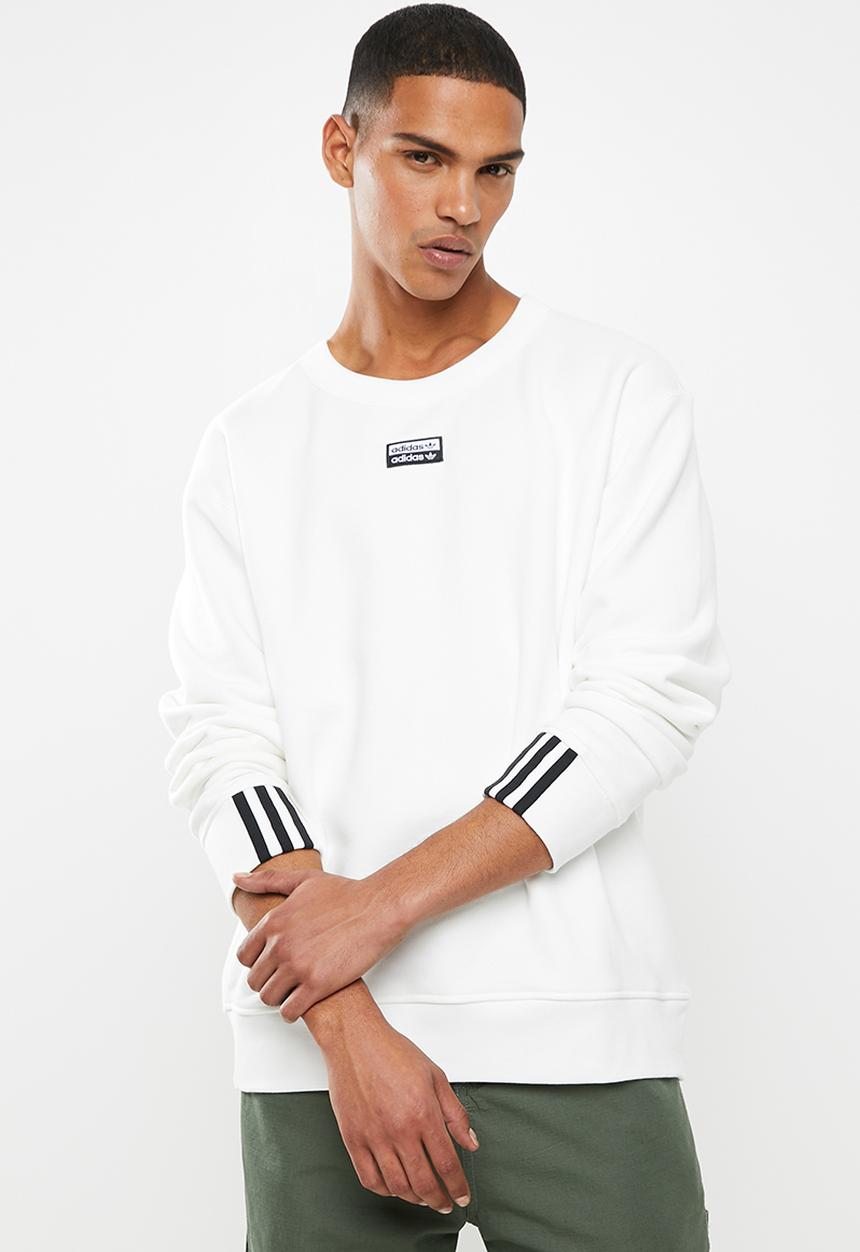adidas Originals - R.y.v. crew sweatshirt - white