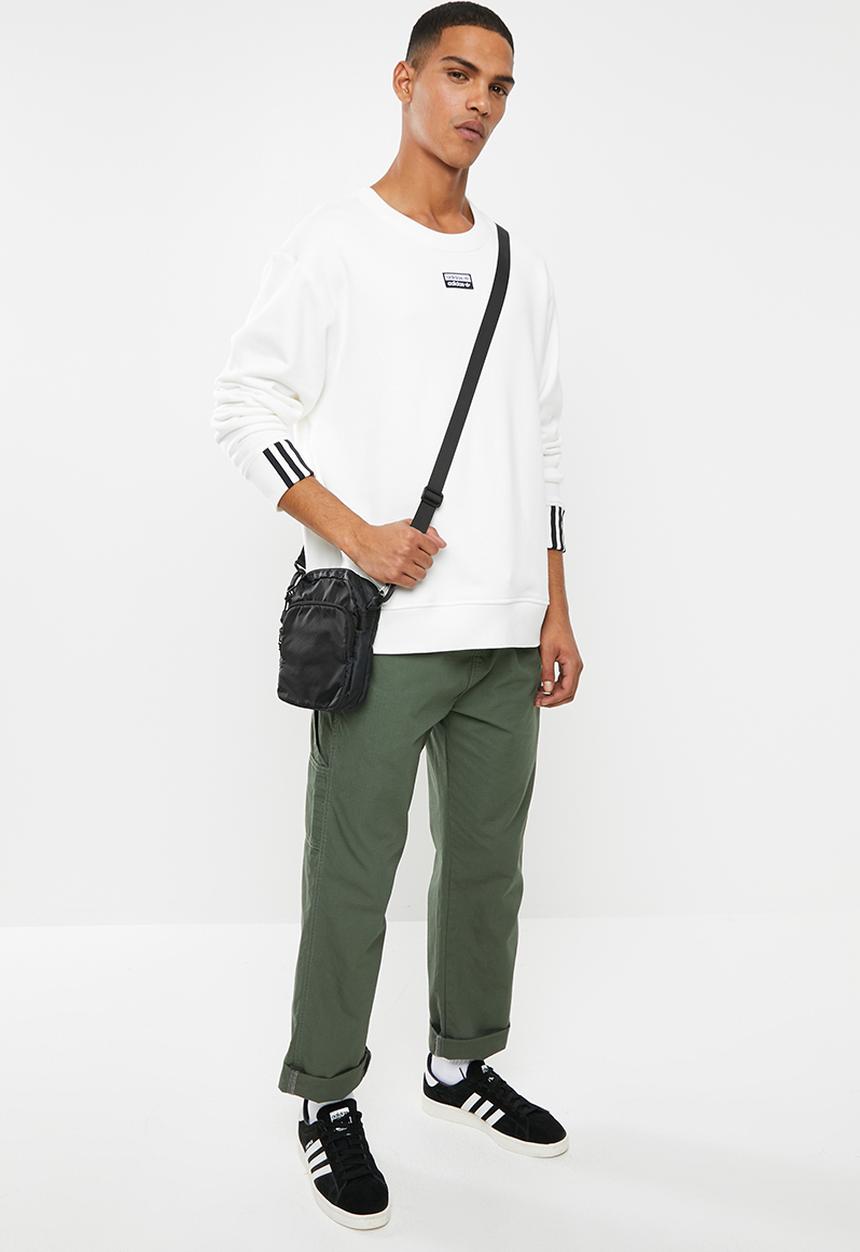 adidas Originals - R.y.v. crew sweatshirt - white