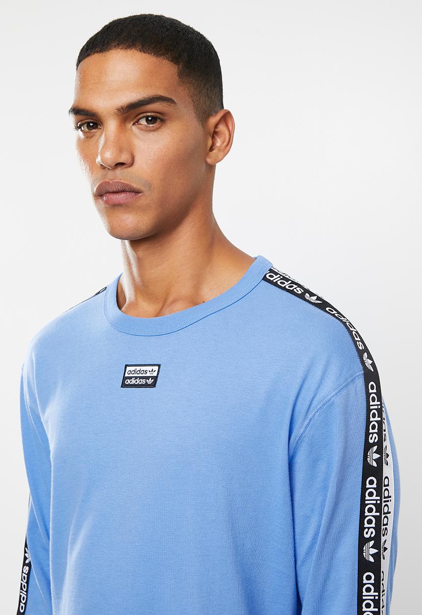 adidas Originals - D-r.y.v. long sleeve tee - blue