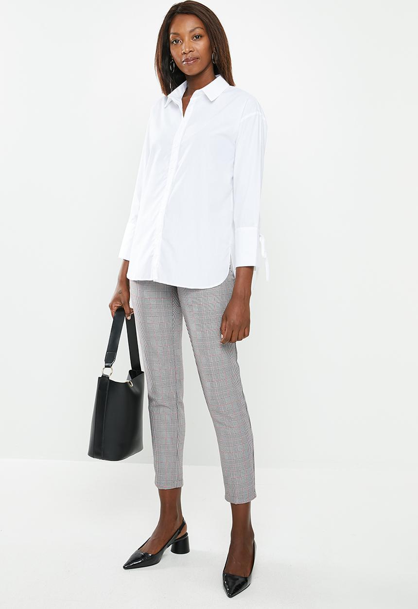 edit - Cotton shirt - white