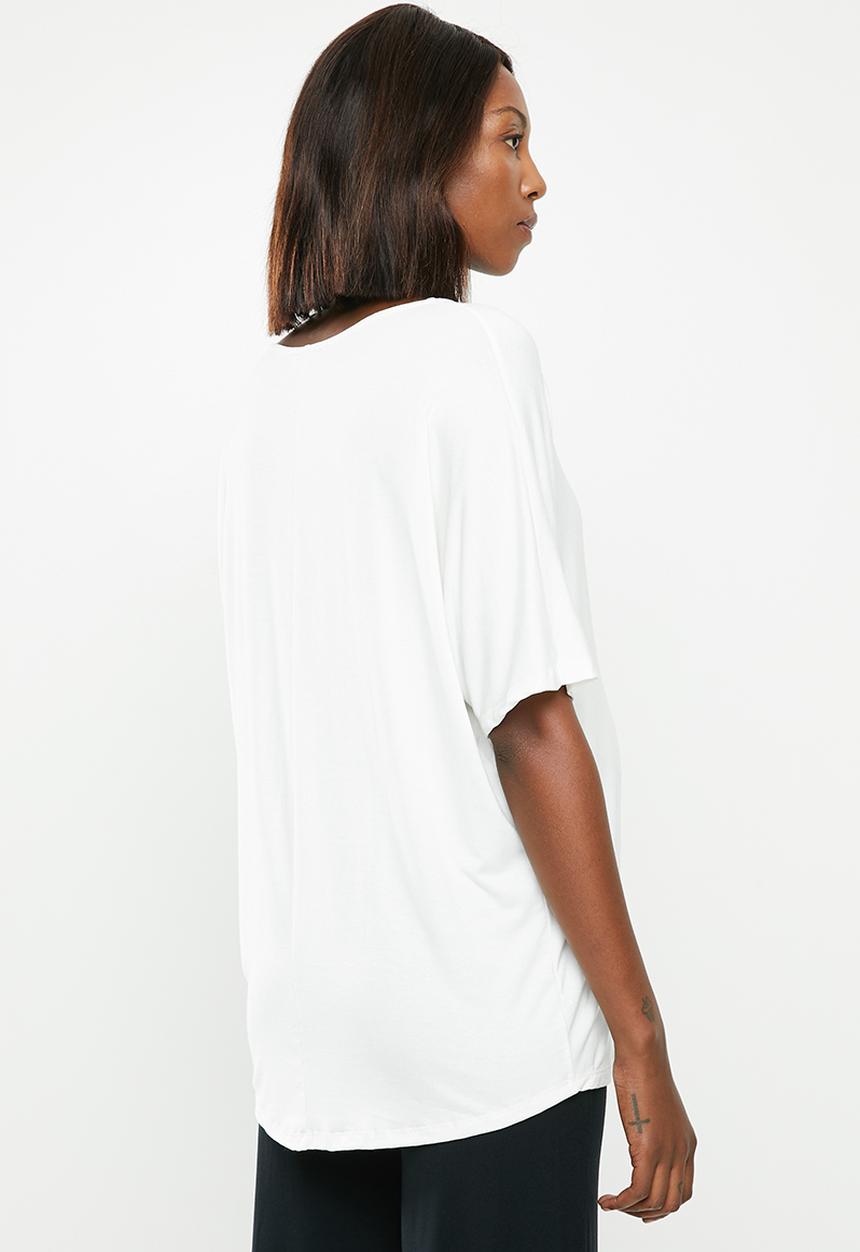 edit Maternity - Maternity Volume knit top - white