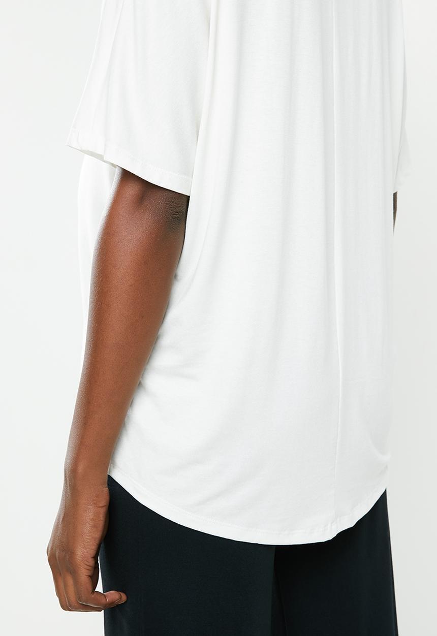 edit Maternity - Maternity Volume knit top - white