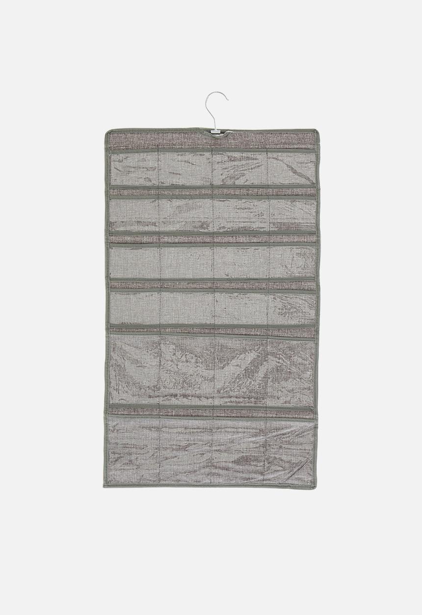 Sixth Floor - 2-sided jewellery organiser - grey