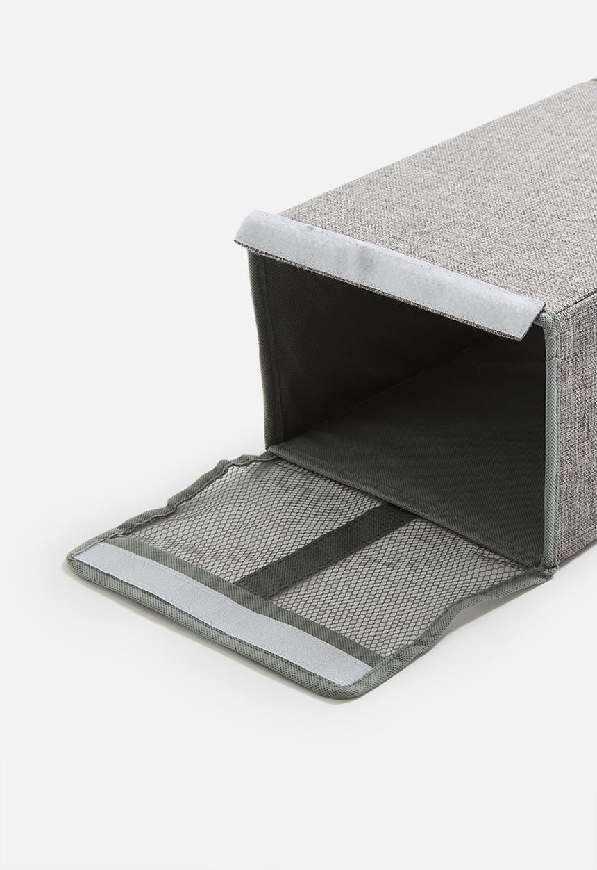 Sixth Floor - Mesh cover shoe box - grey