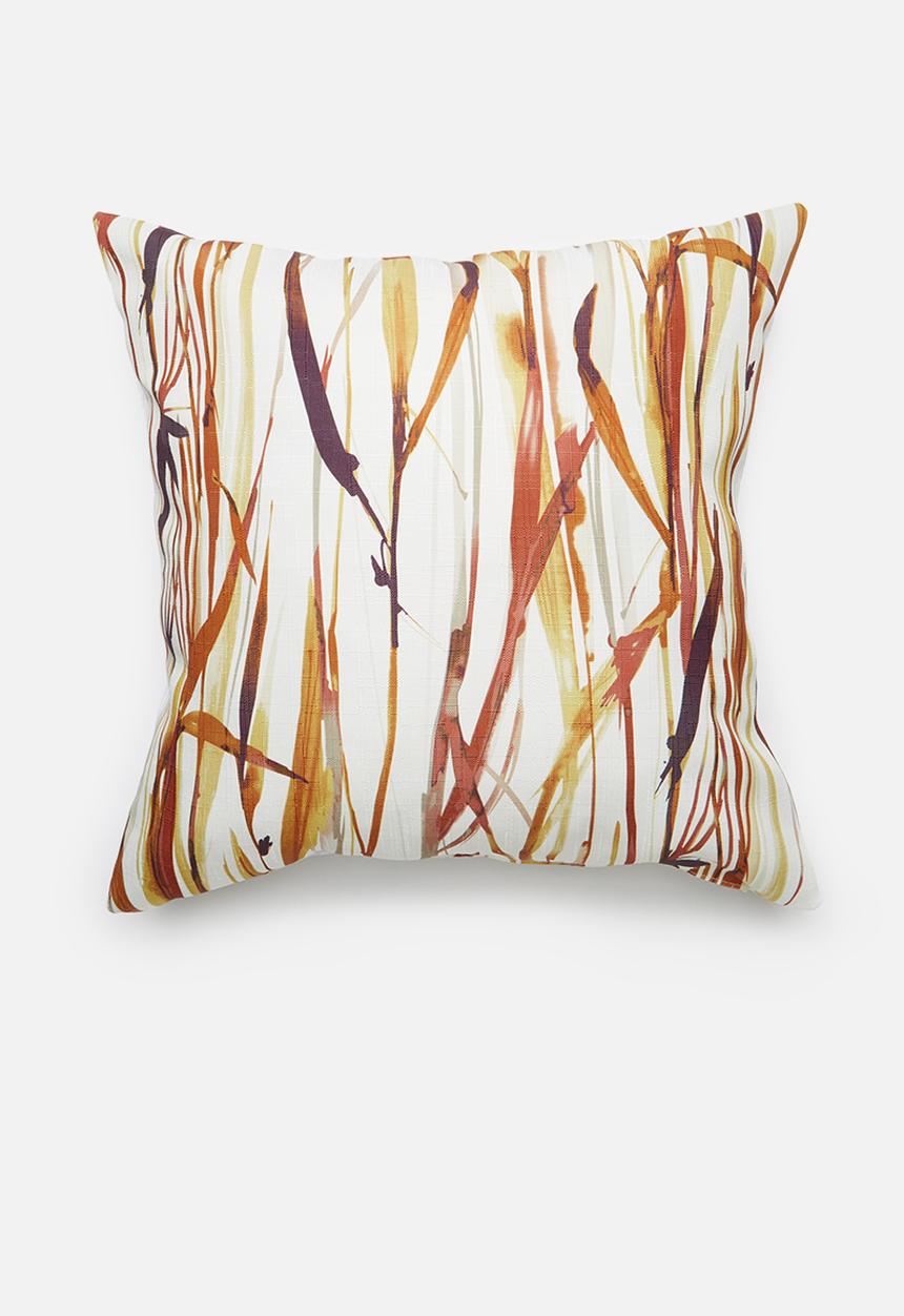 Grey Gardens - Reeds cushion cover - orange