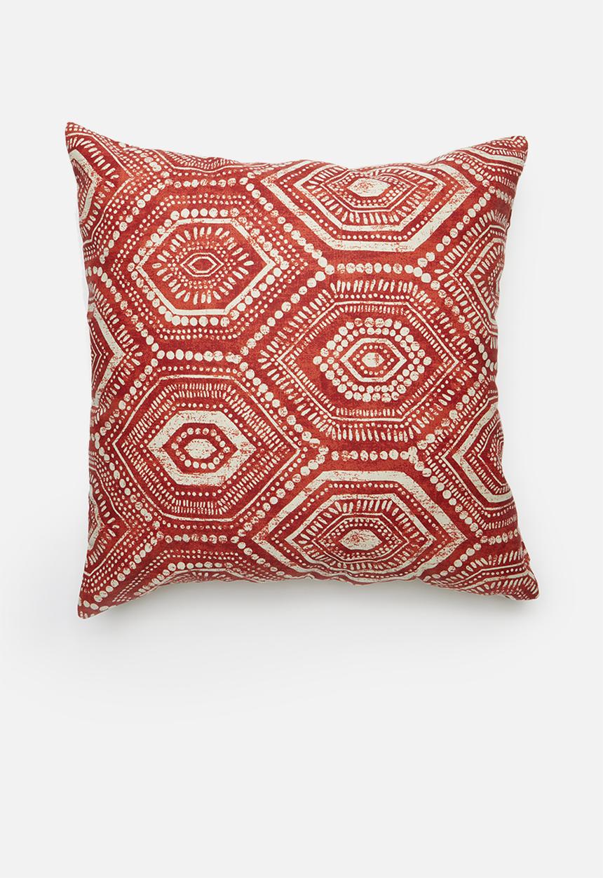 Grey Gardens - Dots cushion cover - red