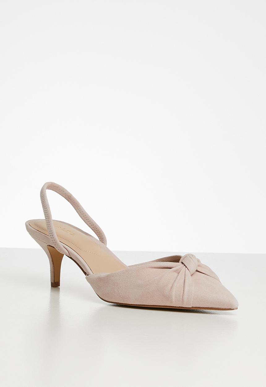 ALDO - Galaecia suede heel - light pink