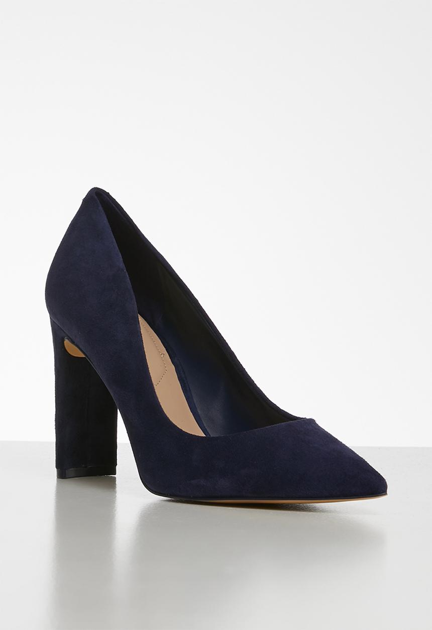 ALDO - Febriclya suede court - navy 