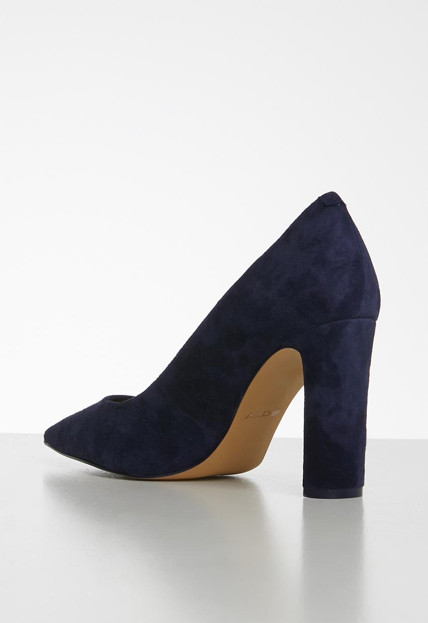 ALDO - Febriclya suede court - navy 