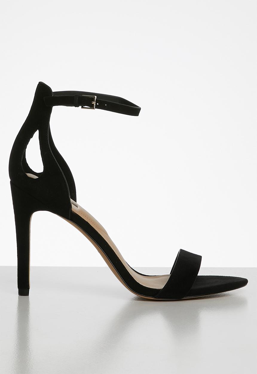 ALDO - Violla suede heel - black